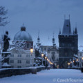 Winter in Prag